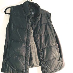 Gap Vintage Waterproof Statement Vest Size Medium Large Winter Warm